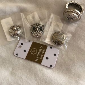 Magnolia and Vine stretchy interchangeable ring